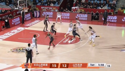 MK体育登录入口-半场战报|手感冰冷！山东30：37落后吉林，无一人得分上双